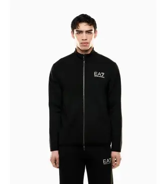 per uomo 7M000670_AF14146 Giacca nera Gold Label (L), Nero, Casual, Sportivo, Multisport, Poliestere