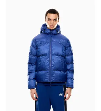 per uomo 7M000697_AF15969 Giacca in piumino Blue Mountain Poly (XS), Casual, Poliestere Blu