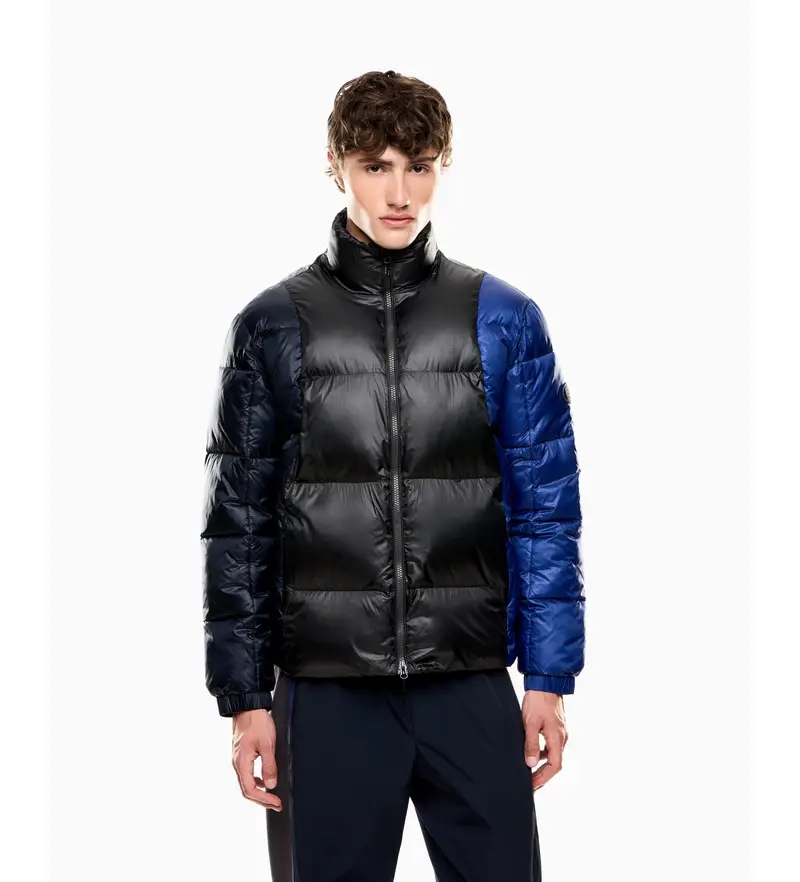 per uomo. 7M000734_AF16007 Giacca Black Mountain (S), Nero, Casual, Poliamide