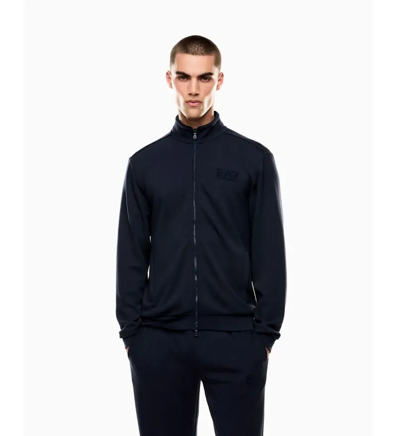 per uomo 7M000759_AF13865 Giacca Navy Train Lux (XXS), Casual, Sportivo, Multisport, Poliestere Blu