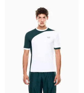 per uomo 7M000840_AF13689 Maglietta Tennis Pro Ventus7, bianca, verde (XXL), Bianco, Sportivo, Multisport, Poliamide, Manica corta
