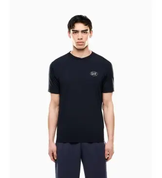 per uomo 7M000844_AF13530 Maglietta in maglia Navy Tennis Club (XXS), Casual, Viscosa, Manica corta