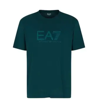 per uomo 7M000898_AF10375 Maglietta Train Visibility verde (XS), Casual, Cotone, Manica corta