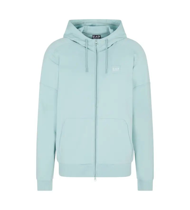 per uomo 7M000904_AF13512 Felpa con cappuccio blu visibilità (XS), Casual, Cotone