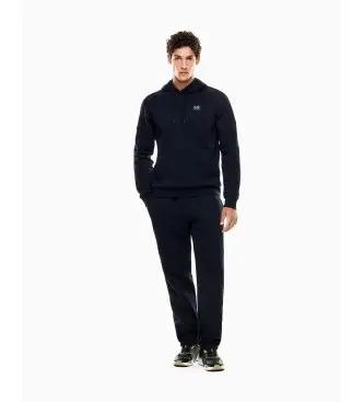 per uomo 7M000913_AF10377 Tuta da ginnastica blu navy ad alta visibilità (S), Casual, Cotone, Manica lunga