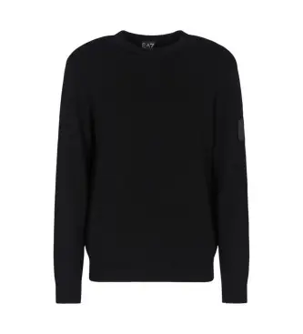 per uomo 7M000925_AF17667 Jersey Mountain nero (M), Casual, Lana, Acrilico