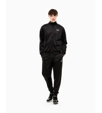 per uomo 7M000970_AF12449 Tuta da ginnastica Train 7 Lines nera (S), Nero, Sportivo, Running, Sportswear, Multisport, Poliestere, Manic