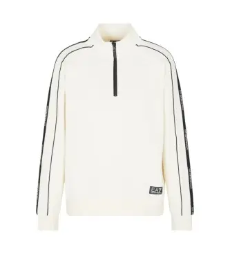 per uomo 7M000971_AF10377 Felpa Logo Series in misto cotone bianco (M), Casual, Sportivo, Multisport