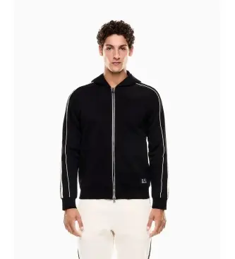 per uomo 7M000973_AF10377 Felpa in misto cotone con logo nero (L), Casual