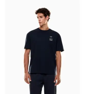 per uomo 7M000976_AF17789 Maglietta verde con scritte della serie Train Logo (S), Casual, Cotone, Manica corta