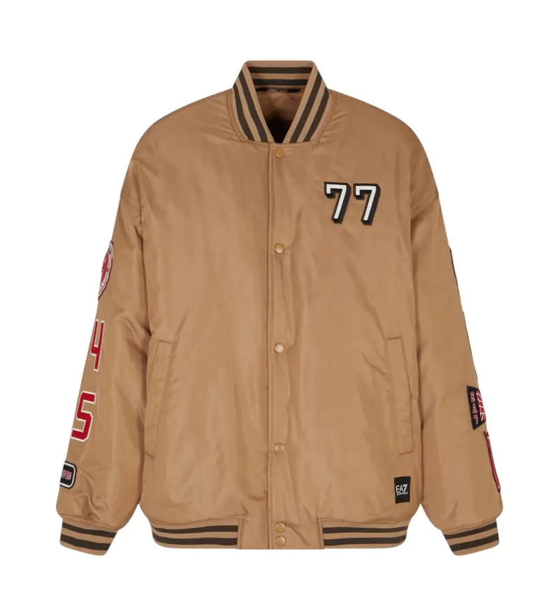 per uomo 7M001000_AF16360 Giacca da hockey Train Graphic Series beige (XS), Casual, Poliestere