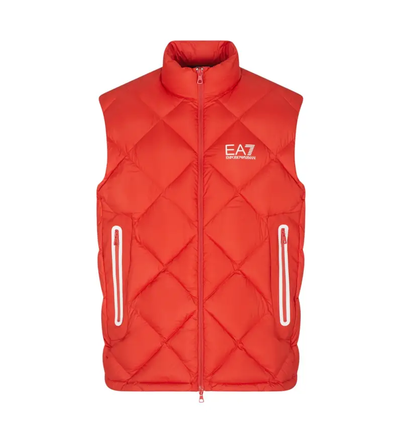 Ea7 Gilet Uomo Rosso 2678733