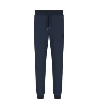 per uomo 7M001120_AF17982 Pantaloni blu navy Train Lux (M), Casual, Poliestere