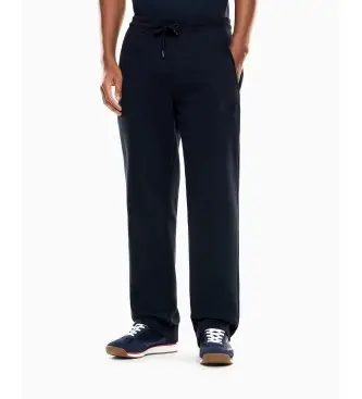 per uomo 7M001366_AF22262 Pantaloni blu navy Lux Identity (L), Casual, Sportivo, Verde, Cotone, Running, Tennis / Paddle tennis, Mult