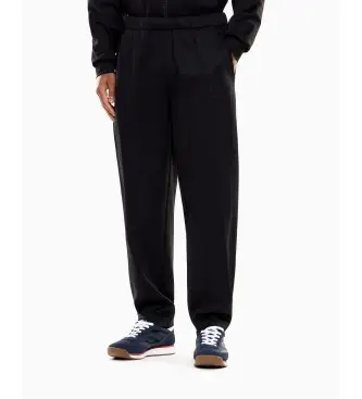 per uomo 7M001368_AF17160 Pantaloni neri Lux Identity (3XL), Nero, Casual, Sportivo, Sportswear, Multisport, Poliestere