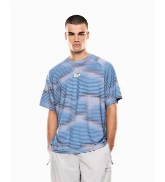 per uomo 7M001371_AF17770 Maglietta azzurra Ventus7 (3XL), Blu, Casual, Poliestere, Manica corta