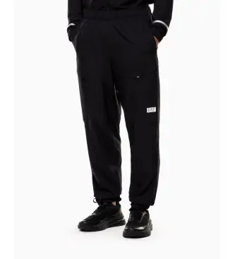 per uomo 7M001379_AF13392 Pantaloni neri Ventus7 (L), Nero, Casual, Sportivo, Running, Tennis / Paddle tennis, Multisport, Poliestere