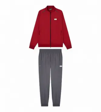 per uomo 7M001382_AF21521 Completo sportivo Ventus7 rosso e grigio (3XL), Blu, Casual, Verde, Sportswear, Multisport, Poliestere, Man