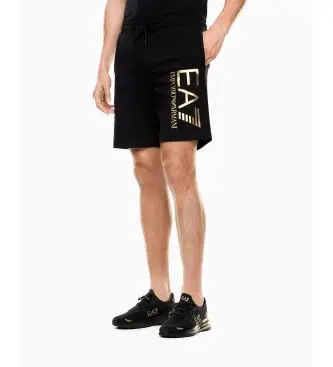 per uomo 7M001414_AF22266 Pantaloncini neri Core Identity (L), Nero, Casual, Sportivo, Cotone, Sportswear, Multisport