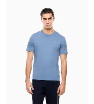 per uomo 7M001487_AF17789 Maglietta con LOGO SERIES blu (3XL), Bianco, Casual, Cotone, Manica corta