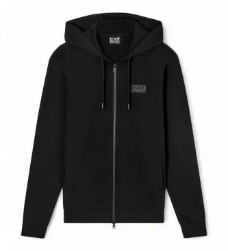 per uomo 7M001490_AF17787 Felpa Logo Series, nera (3XL), Nero, Casual, Sportivo, Cotone, Sportswear, Multisport