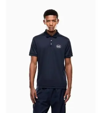 per uomo 7M001524_AF22175 Polo Tennis Pro blu navy (3XL), Sportivo, Poliestere, Manica corta