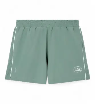 per uomo 7M001525_AF21059 Pantaloncini verde alloro Tennis Pro (3XL), Bianco, Sportivo, Sintetico, Running, Sportswear, Multisport, All