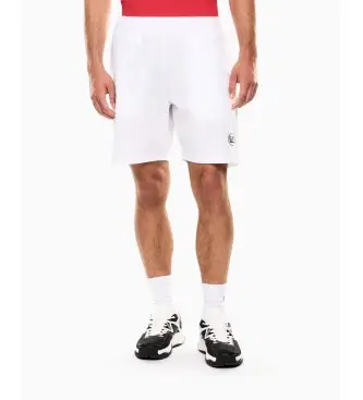 per uomo 7M001529_AF21059 Pantaloncini da tennis bianchi Pro (3XL), Bianco, Sportivo, Cotone, Sportswear, Multisport
