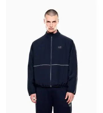 per uomo 7M001536_AF24537 Giacca blu navy Tennis Pro (L), Casual, Sportivo, Verde, Sportswear, Tennis / Paddle tennis, Multisport, Poli