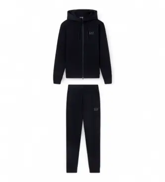 per uomo 7M001602_AF20845 Set Ventus Black Natural (3XL), Nero, Casual, Sportivo, Cotone, Sportswear, Multisport, Manica lunga Naturale
