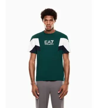 per uomo 7M001603_AF12503 Maglietta verde Summer Block (3XL), Blu, Casual, Cotone, Manica corta