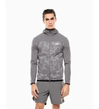 per uomo 7M001625_AF13534 Felpa VIGOR7 grigio perla (L), Bianco, Casual, Sportivo, Sportswear, Multisport, Poliamide