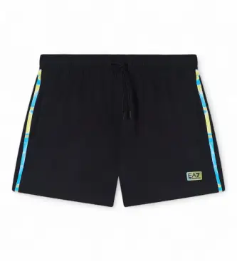 per uomo 7M001718_AF21257 Pantaloncini neri per sport acquatici (L), Nero, Casual, Sportivo, Sportswear, Multisport, Poliestere