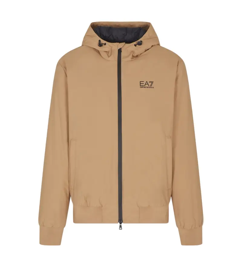 per uomo 8NPB21_PNFZZ Giacca marrone Train Core (XL), Casual, Poliestere