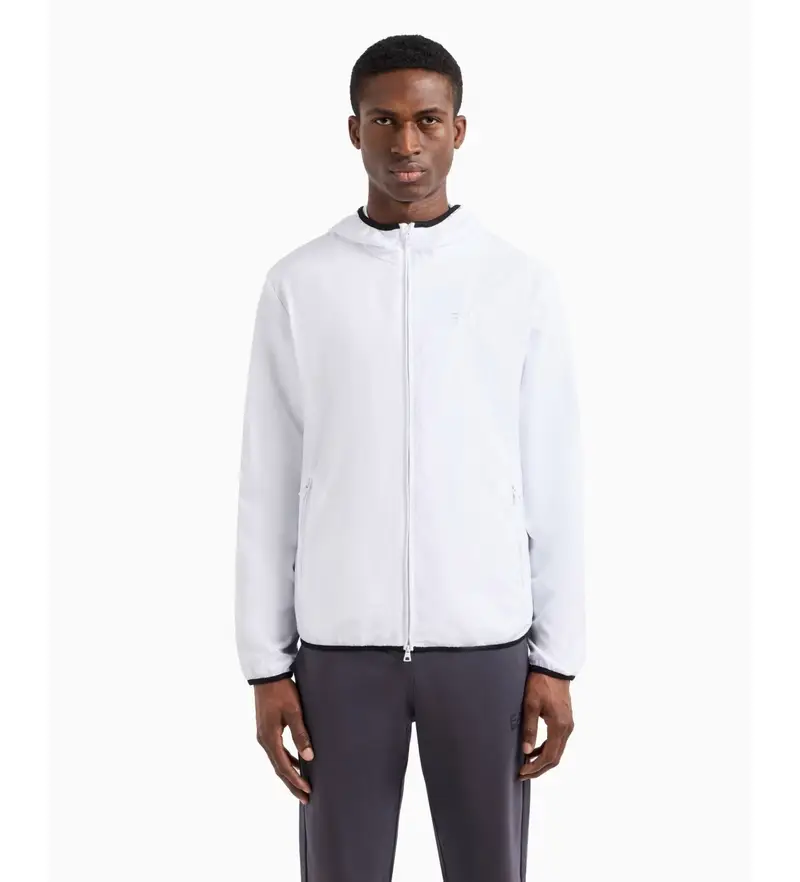 per uomo 8NPB22_PNGRZ Giubbotto bomber bianco (3XL), Casual, Poliestere