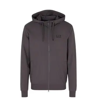 per uomo 8NPM33_PJVRZ Felpa grigia Regular Train (S), Casual, Grigio, Cotone