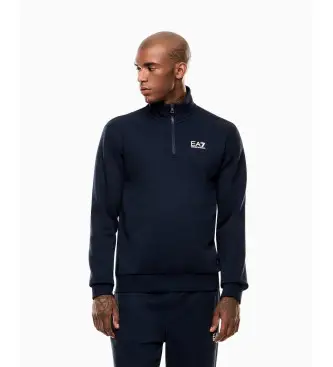 per uomo 8NPM35_PJVTZ Felpa Core Identity in misto blu navy (L), Casual, Cotone