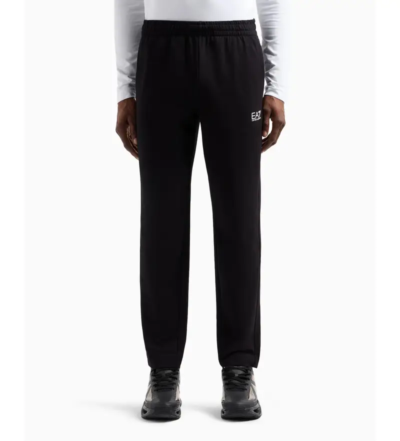 per uomo 8NPP65_PJVRZ Pantaloni neri Core Identity (L), Nero, Casual, Cotone