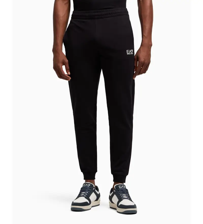 per uomo 8NPP66_PJVRZ Pantaloni della tuta neri Core Identity (L), Nero, Casual, Sportivo, Cotone, Multisport