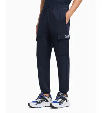 per uomo 8NPP67_PJVRZ Pantaloni della tuta blu navy (M), Casual, Sportivo, Cotone, Multisport