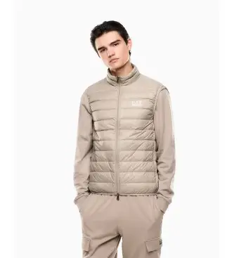 per uomo 8NPQ06_PNGPZ Gilet beige Core Identity (3XL), Casual, Poliestere, Senza maniche / cinghie