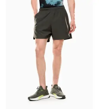 per uomo 8NPS09_PNBXZ Pantaloncini verdi Dynamic Athlete (XXS), Casual, Sportivo, Verde, Running, Multisport, Poliestere