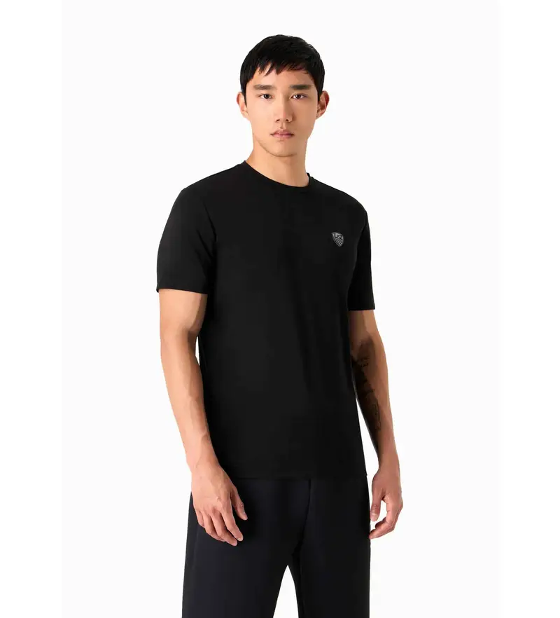 per uomo 8NPT16_PJRGZ Maglietta Train Premium nera (3XL), Nero, Casual, Sportivo, Multisport, Manica corta