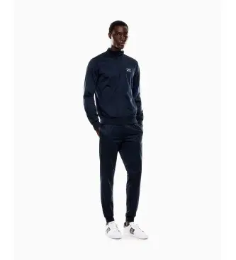 per uomo 8NPV65_PJHCZ Set perfetto blu navy (XXL), Casual, Sportivo, Multisport, Poliestere, Manica lunga