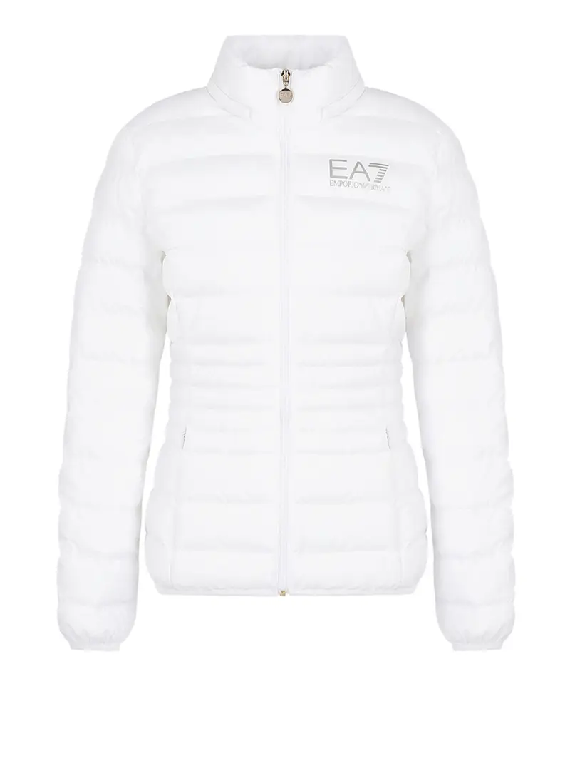 piumino ea7 da donna - bianco