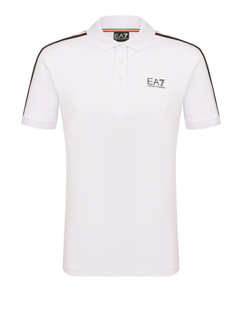 polo ea7 da uomo - bianco