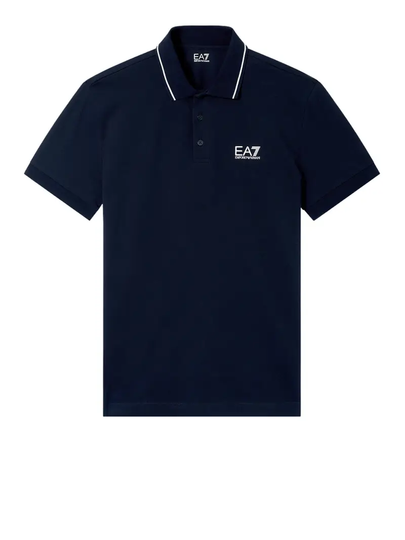 polo ea7 da uomo - blu