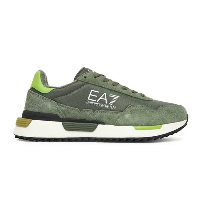 Run Vintage Verde Nero - Sneakers Uomo EUR 40 2/3 / US 7 5