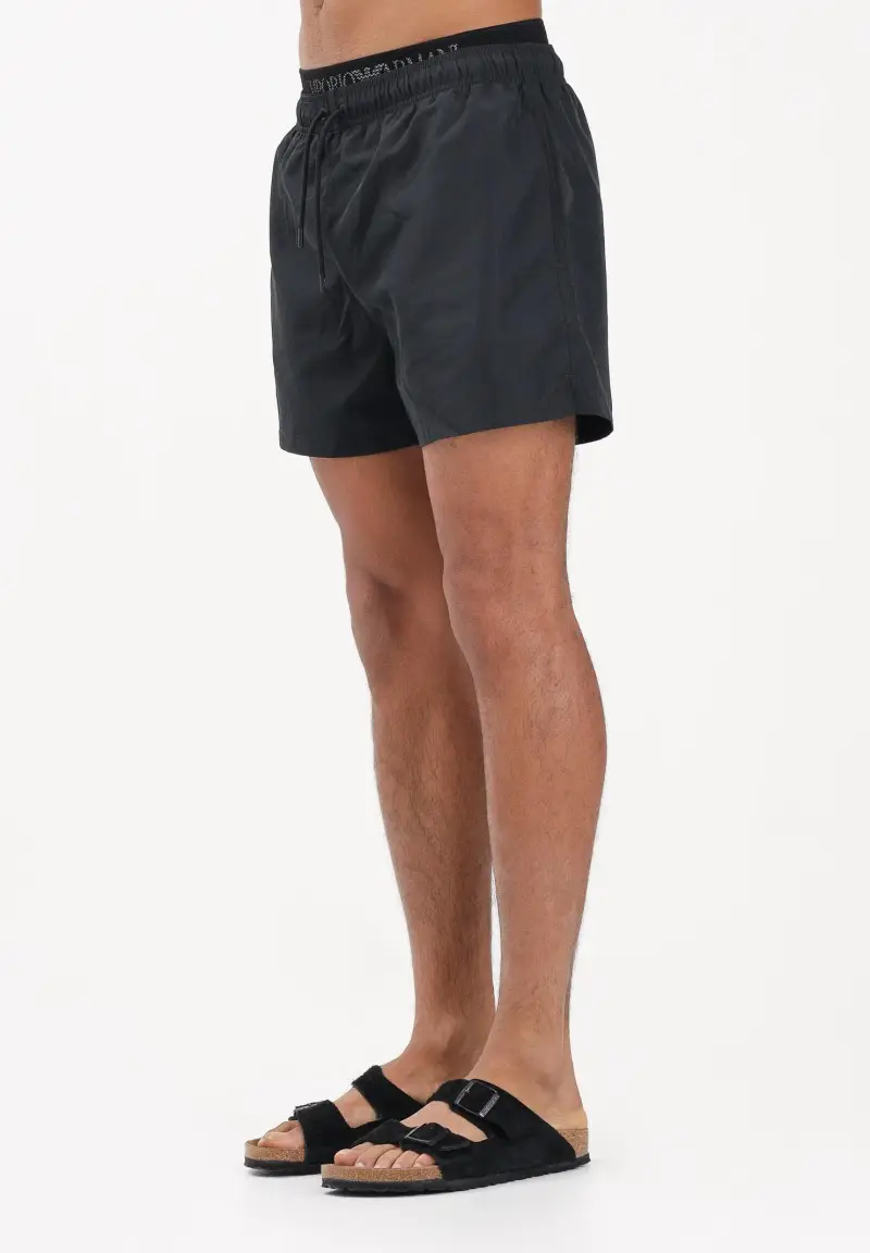 Shorts mare nero da uomo