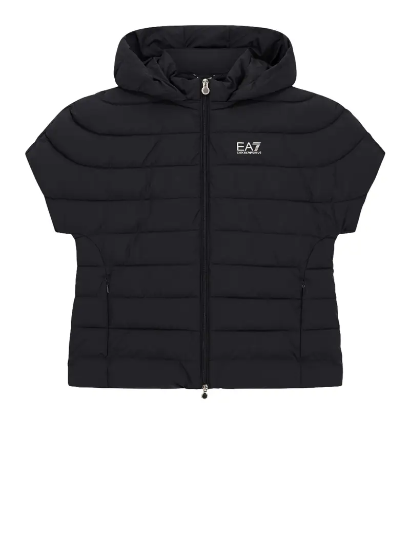 smanicato ea7 da donna - nero